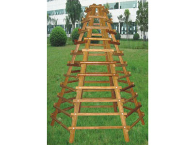 Outdoor Vertical Wooden Climber for Kids MP-017